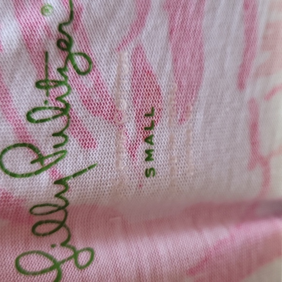 Lilly Pulitzer Pink Flamingo Print Dress XS EUC - Picture 2 of 4